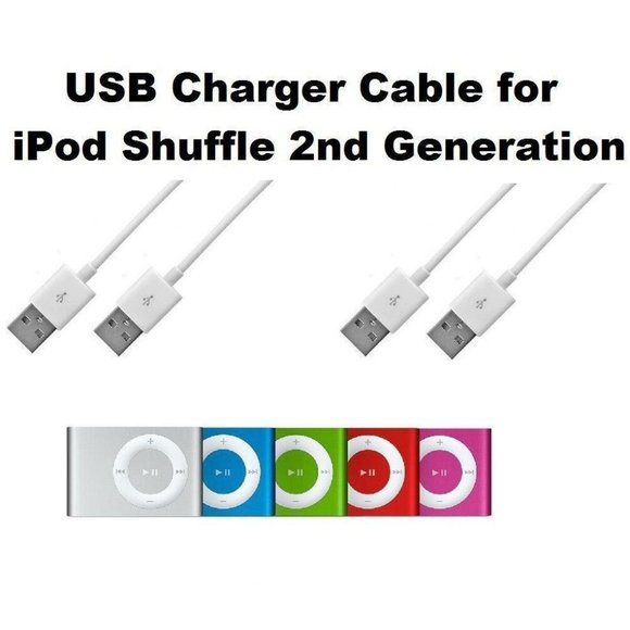 NEW 1PCS USB APPLE IPOD SHUFFLE MP3 PLAYER CHARGER & SYNC DATA CABLE CORD 1PCS - Picture 2 of 4